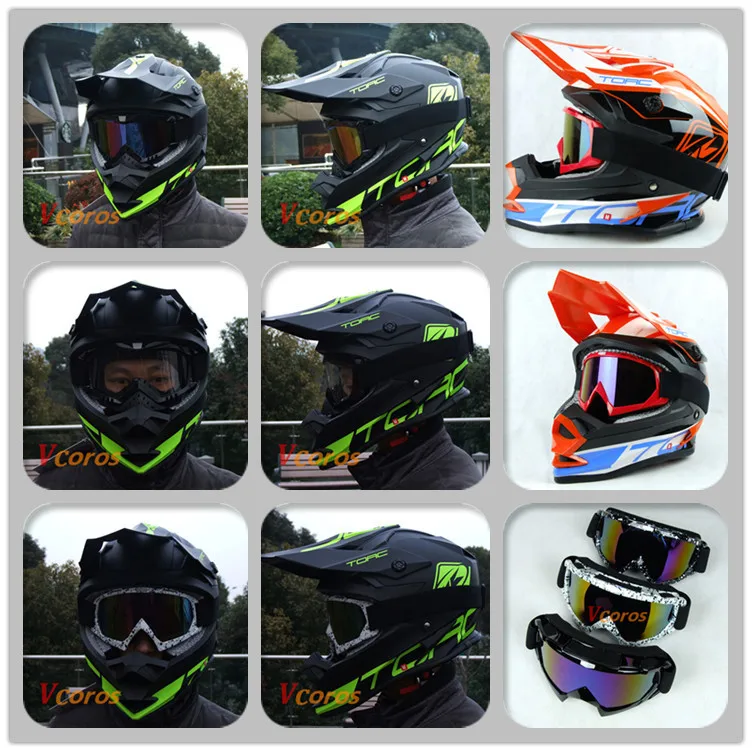 TORC T321 бездорожье moto cross шлем moto racing cross casco capacete moto rcycle шлем, одобренный ECE M L XL может добавить очки