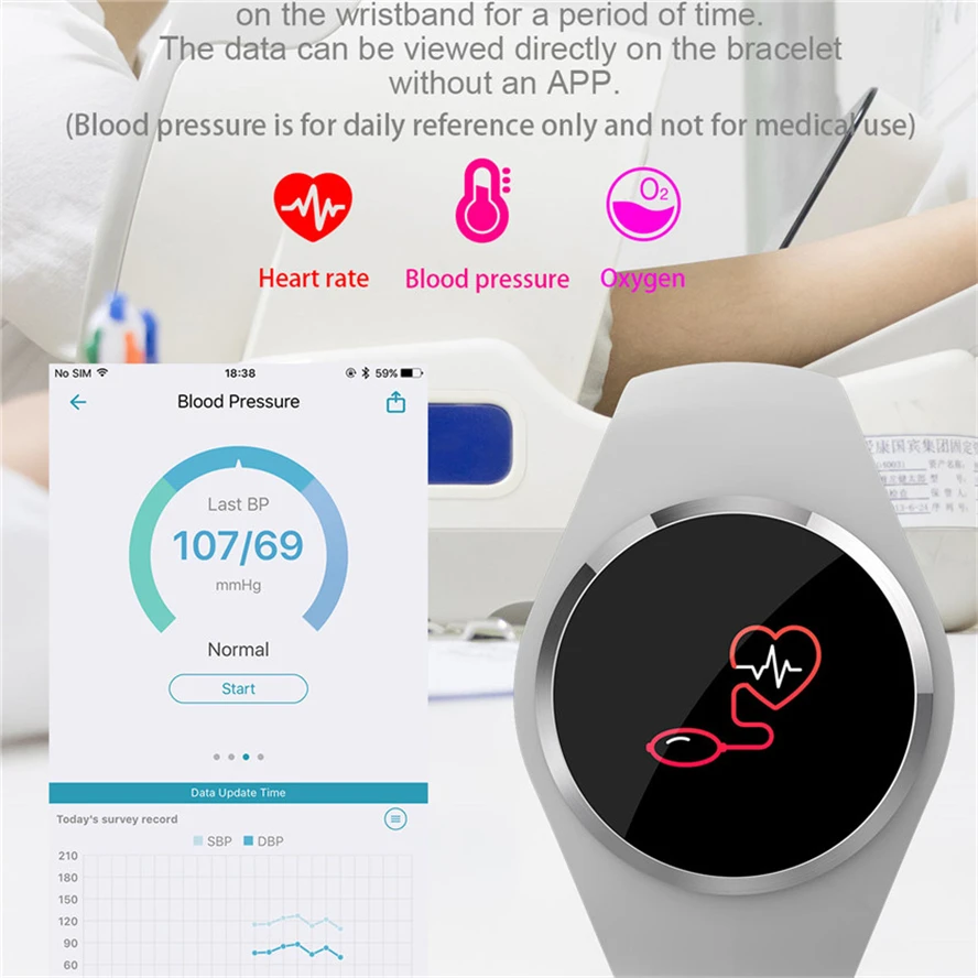 Q1 Bluetooth Smart Watch Men Women Stainless Steel Waterproof Wearable Device Smartwatch Bracelet for Ios andriod phone