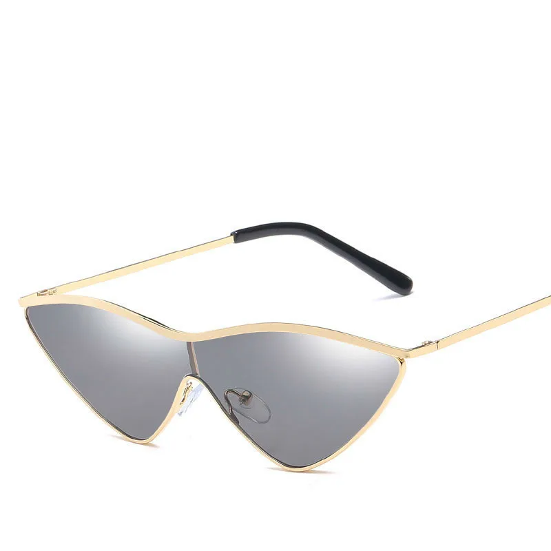 2018 Cat Eye entes de sol Spectacles Vintage High Quality Men Pilot Lunettes Female Cateye Male Oculos Sunglasses-women Gozluk | Аксессуары