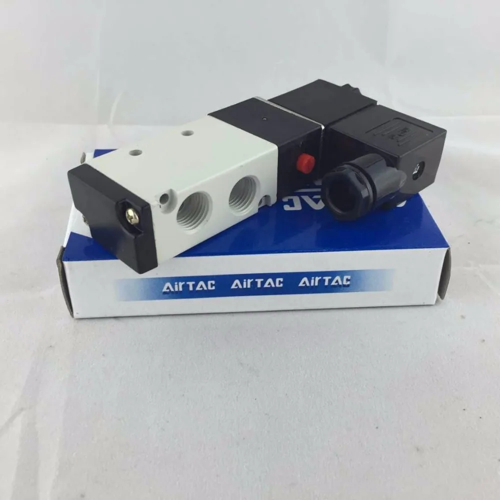 

Free shipping Ya Deke solenoid valve 4V210-08 solenoid valve two five-way solenoid valve AC220V pneumatic components