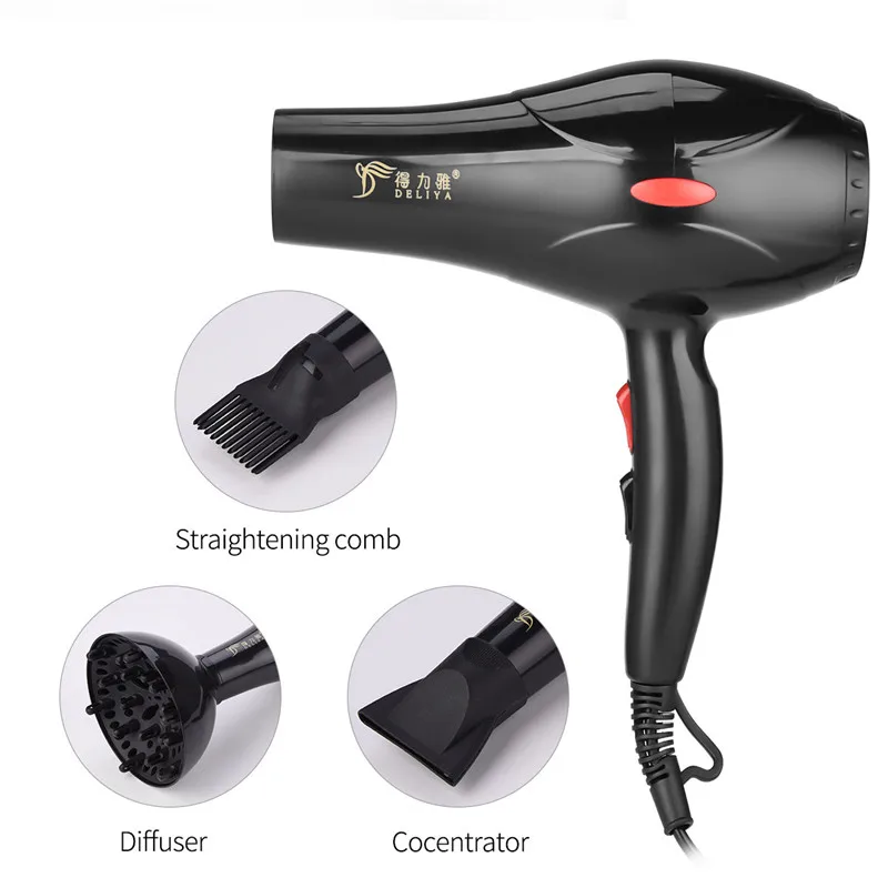 Online Profesional 2200 W Pengering Rambut Daya Tinggi Dryer Perjalanan Rumah Menggunakan Panas dan Udara Dingin Pengering Rambut Alat Penataan Gaya Rambut p42