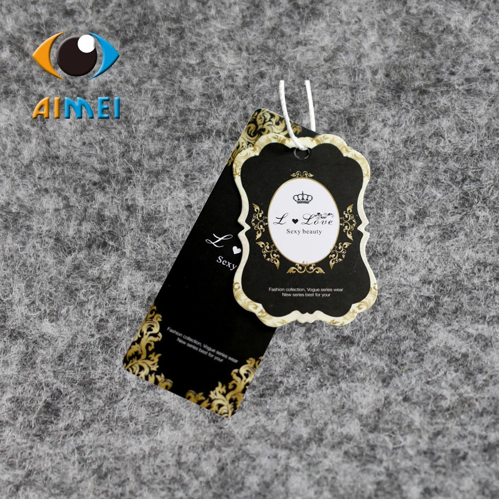 

1000Pcs/Lot Custom Printed Fashion Hang Tags for Clothing Kraft Paper Price Hang Tag for Garment Swing Tag Free Shipping