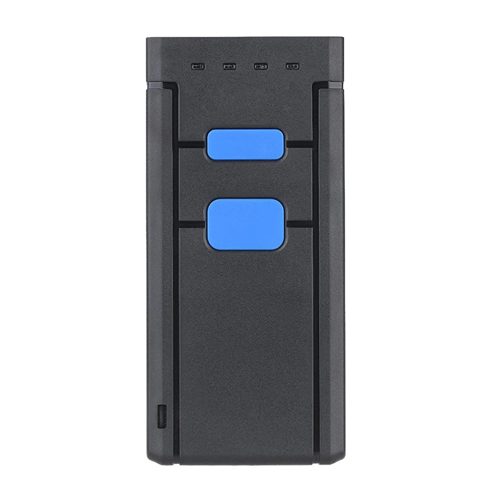 Mini sem Fio Varredores de Código de Barras Leitor de Código de Barras Portátil sem Fio Bluetooth Tamanho Vermelha Ccd um Luz Mod. 106423