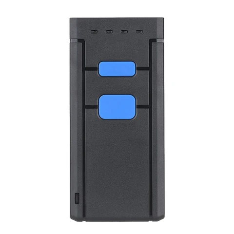 Mini sem Fio Varredores de Código de Barras Leitor de Código de Barras Portátil sem Fio Bluetooth Tamanho Vermelha Ccd um Luz Mod. 106423