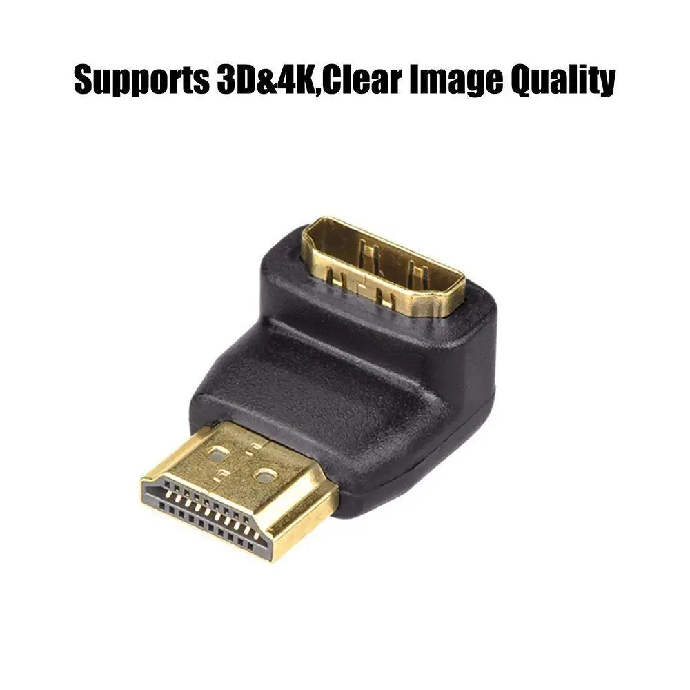 LBSC 3 Combos 3D и 4 K поддерживает HDMI 90 градусов и 270 градусов Мужской и Женский адаптер