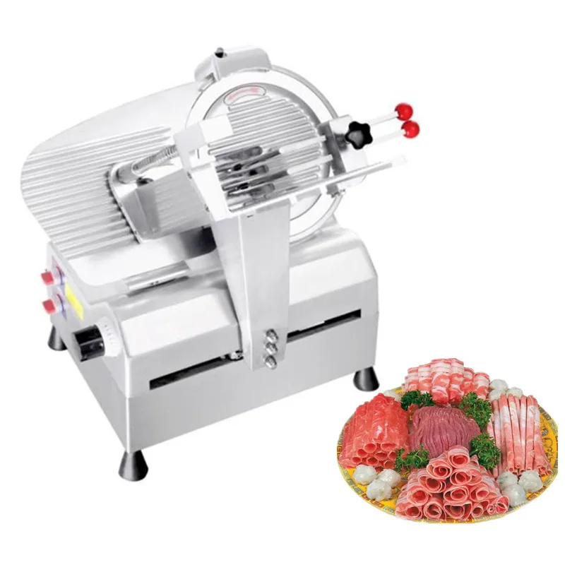 High efficient frozen meat thin slicer mutton beef roll slicing machine