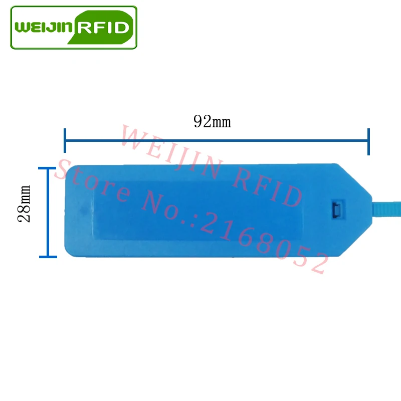 UHF RFID tag ABS cable tie Alien 9662 EPC6C 915mhz 868mhz 860-960M Higgs3 10pcs free shipping long range smart passive RFID tags