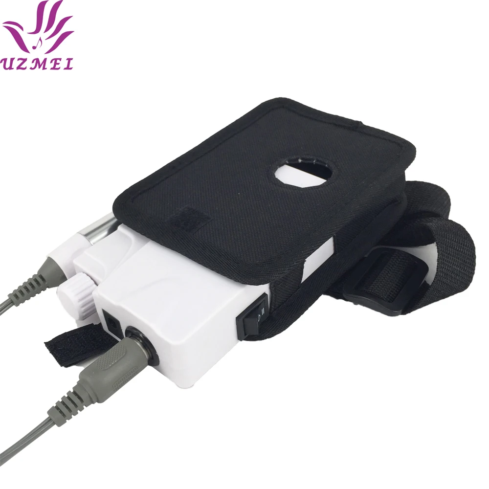  30000RPM Portable Electric Nail Drill Machine Rechargeable Cordless Manicure Pedicure Set with port