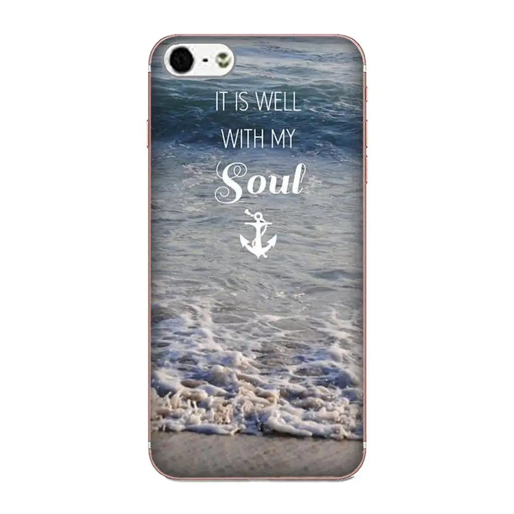 Для Huawei Mate 7 8 9 10 20 P8 P9 P10 P20 P30 Lite Plus Pro 2017 мягкие чехлы из ТПУ Lets Run Away Anchor Beach