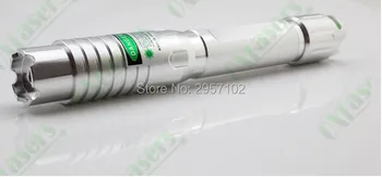 

Super Powerful! Military Green laser pointers 200000m 200W 532nm Burning Match dry wood/Burn cigarettes+Free Glasses+Gift Box