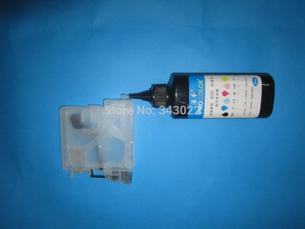 Бесплатная доставка LC38 многоразовый струйный картридж для brother DCP 145C/DCP 165C/DCP