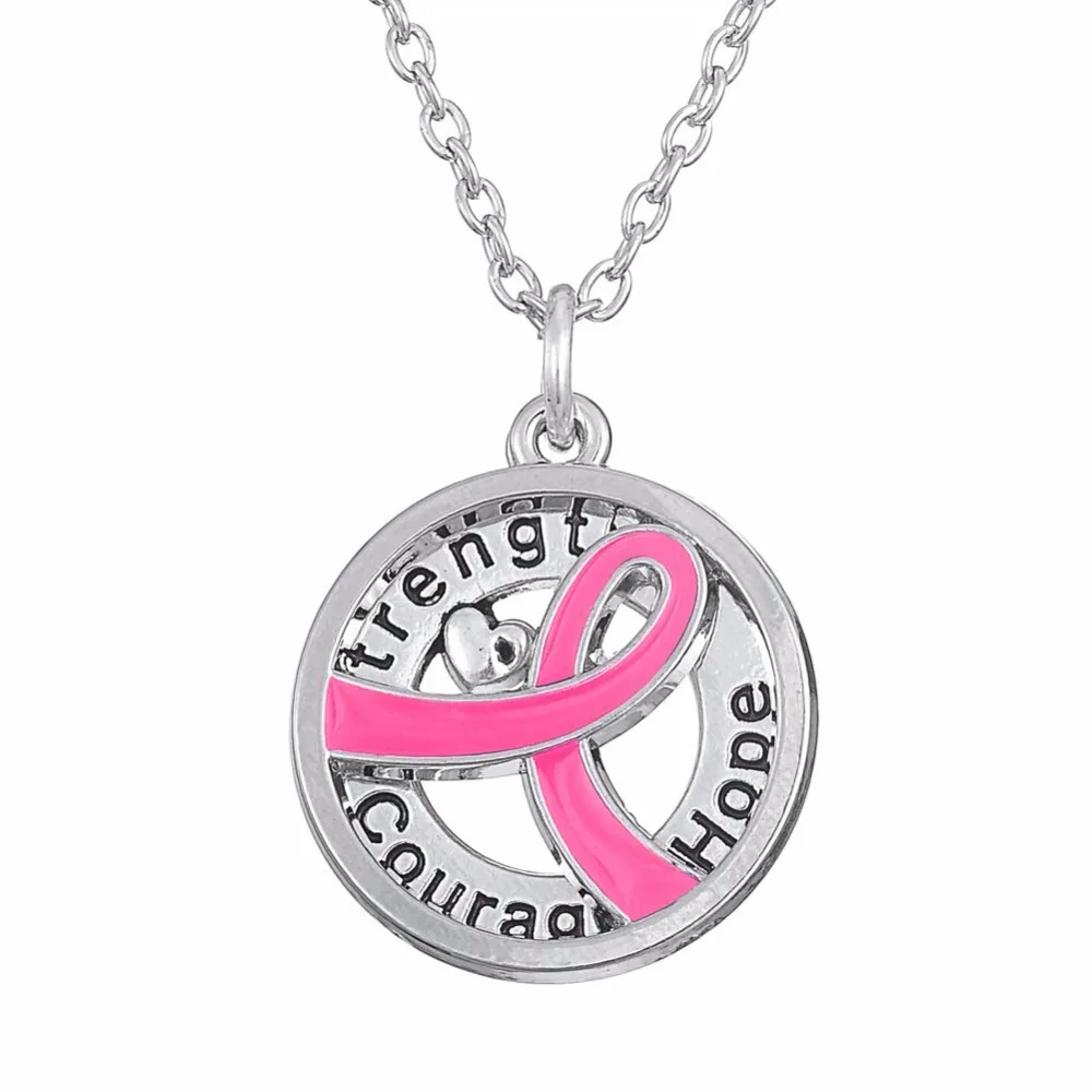 DawaparaRibbon Pedant Necklace Colorful Religious Words Carved Necklace