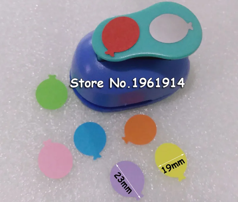Free shipping 1'' (2.0 2.5cm) balloon shape hole punches paper punch