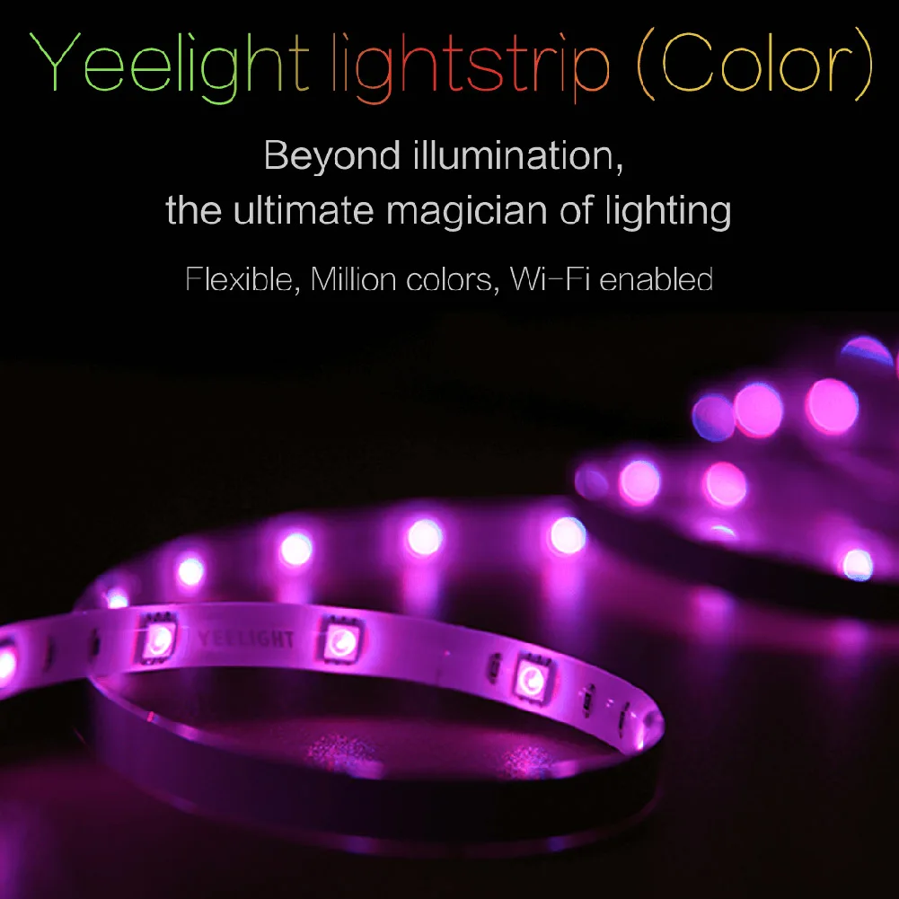 

Smart Light Strip RGB LED WIFI 16 Million Colors Flexible DIY Lighting APP Control JDH99