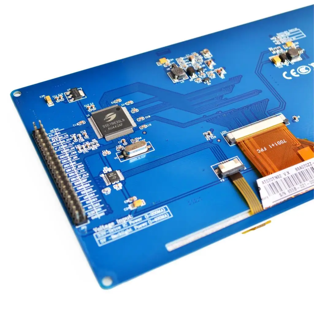 " TFT lcd SSD1963 модуль Дисплей+ сенсорная панель экран+ PCB адаптер Встроенный