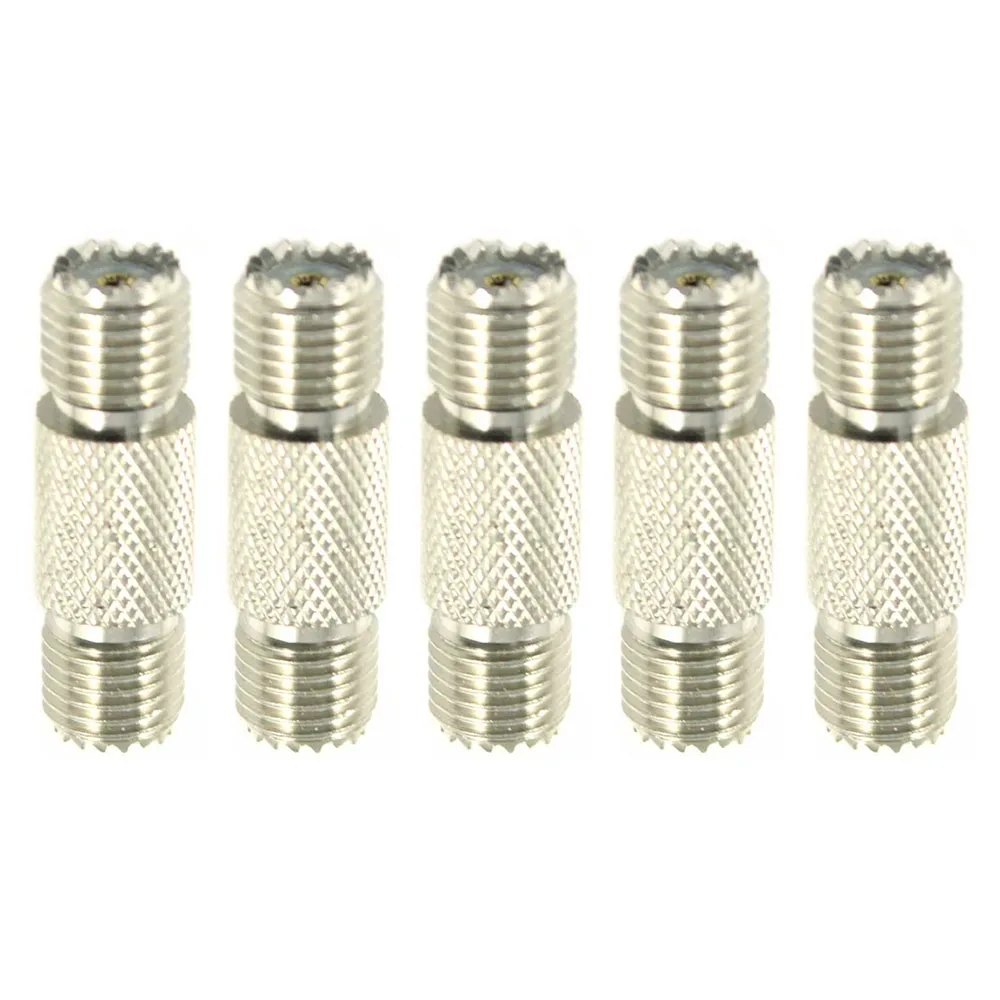 

5pcs mini UHF female to UHF female adapter RF coaxial connector for antenna