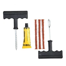 8Pcs / Set Car Tire Repair Tool Repair Tire Fill  Kit Car Tailored Accessories