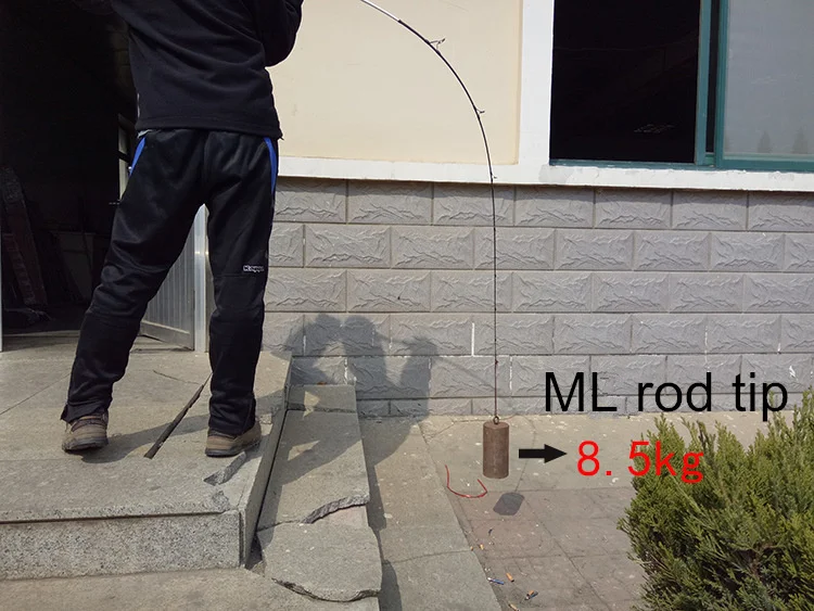 Vara de Pesca Fibra de Carbono Mavllos Lento Jigging 1.83m 2 Seções Atrair Peso 30-300g Ultraleve Pesca Fundição Fiação Haste m - ml 8 Esporte e Lazer
