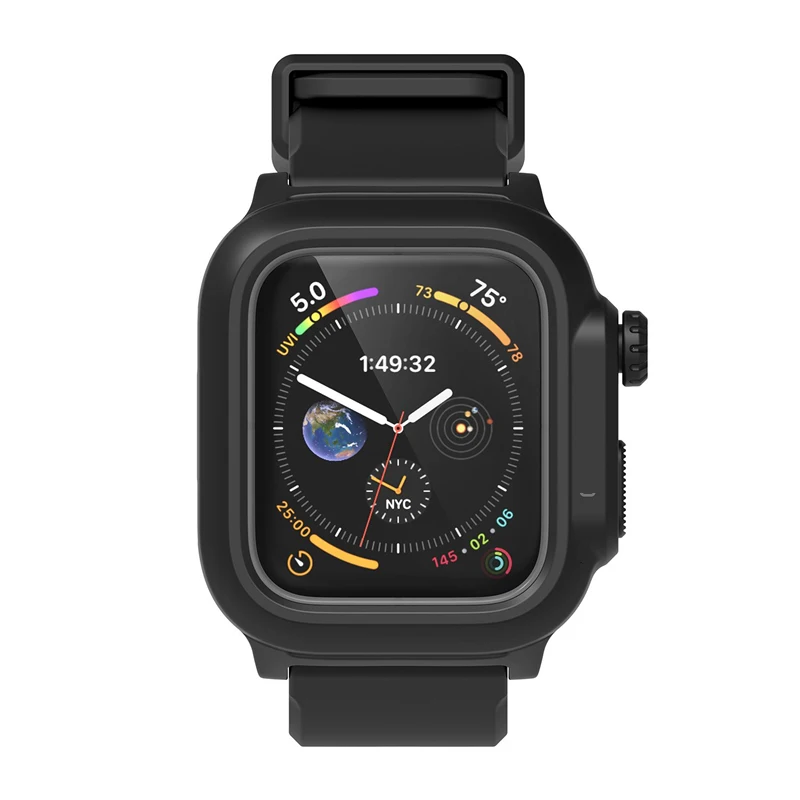 Водонепроницаемый чехол ремешок для наручных часов Apple Watch версии 44 мм 40 42 Iwatch