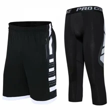 Мужские Утягивающие шорты баскетбольные тренировочные для тренировок в тренажерном зале спортивные шорты для мужчин короткие штаны для фитнеса с карманом на молнии