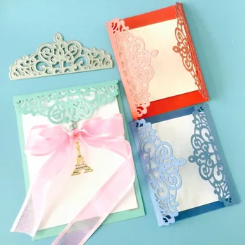 

Wholesale die Cutting dies Lace covermetal craft paper die Scrapbooking/DIY Embossing mould Christmas New Year cards