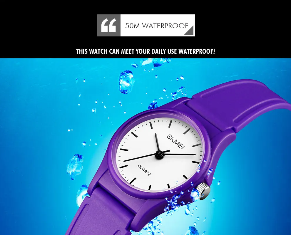 SKMEI новые детские часы пластиковый корпус для мальчиков и девочек Детские уличные спортивные часы водонепроницаемые PU Starp кварцевые наручные часы Reloj
