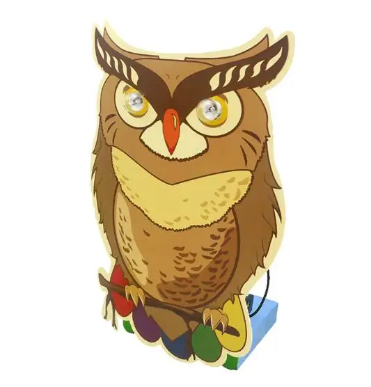 An Owl That Blinks DIY Toy Model Accessories Making Invention Science Experiment Toy Science Model Course Material Diy