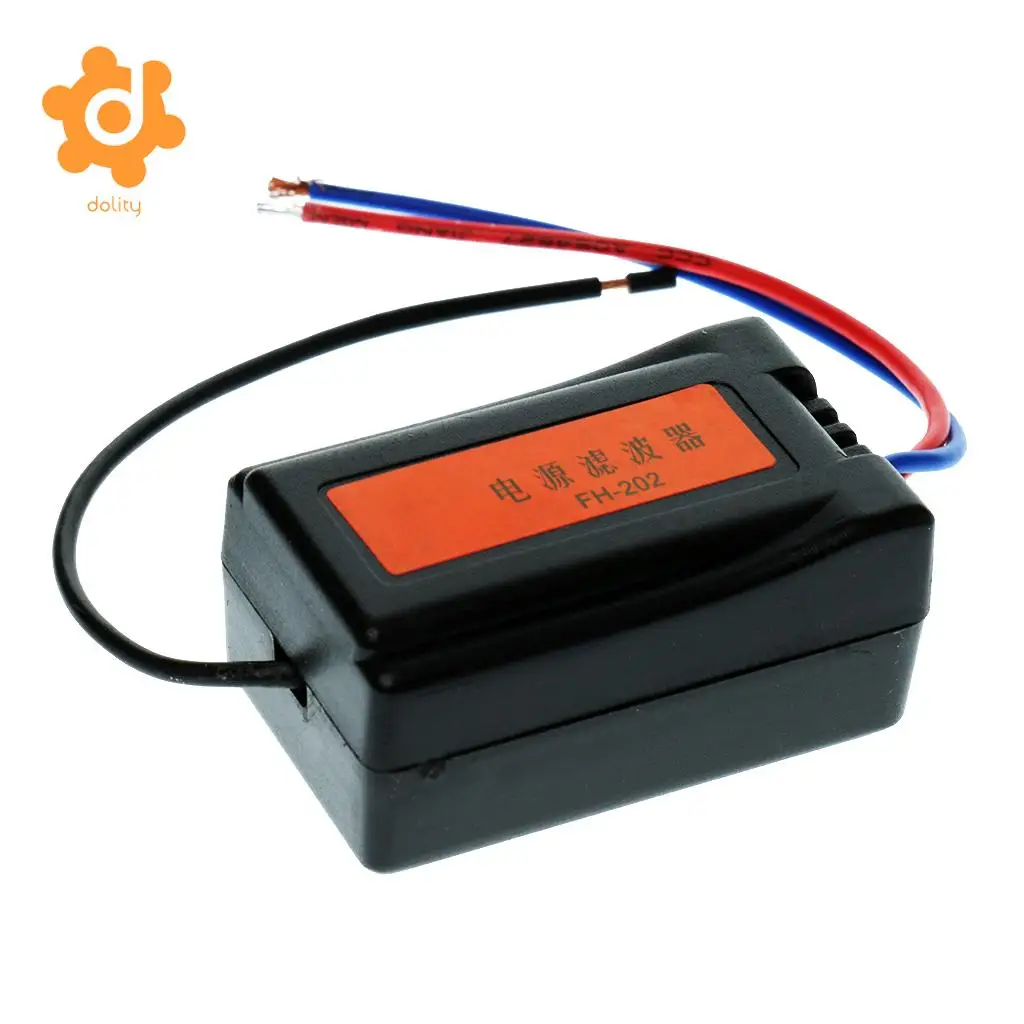 Car 12V Pre-wired Audio Power Noise Filter Ground Loop Isolator Suppressor