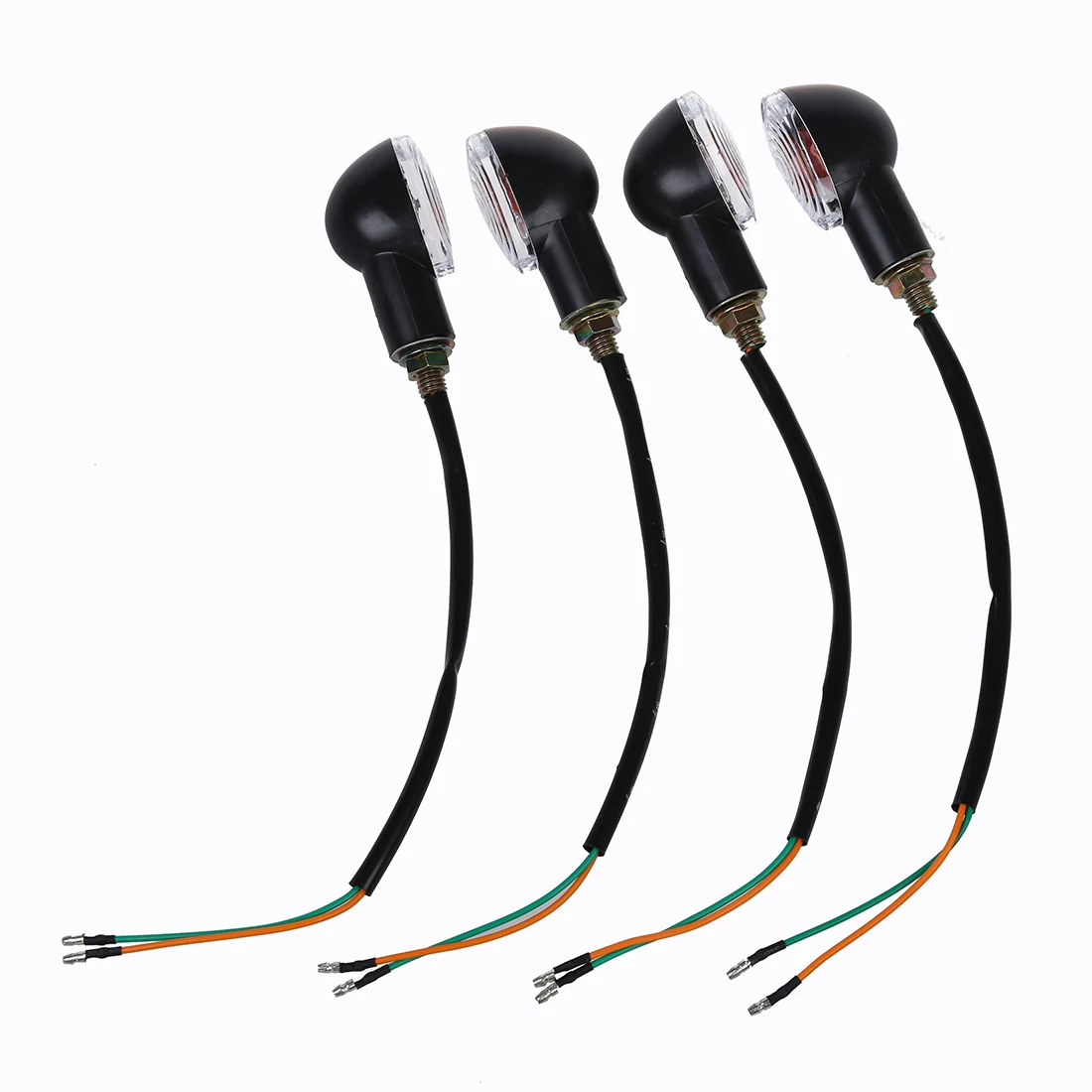 

4 x 10W Amber Color Motorcycle LED Indicators Turn Signal Light