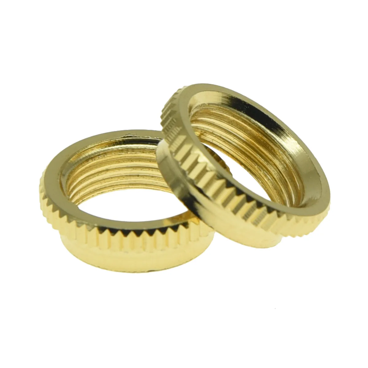 KAISH 2x тонкая рифленая глубокая гайка Гитара тумблер переключателя для Switchcraft на