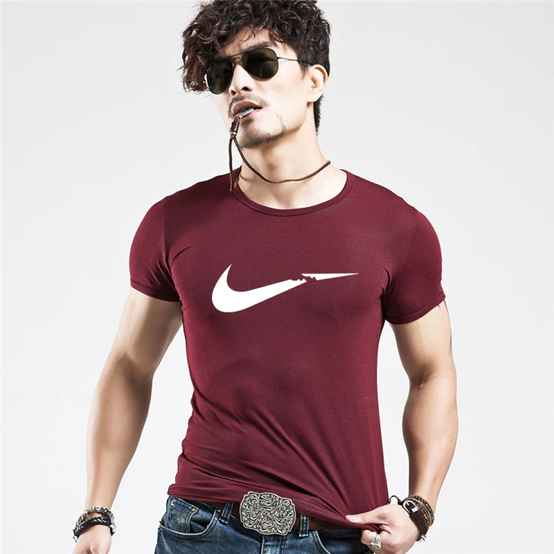 2019 Cheap Chinese Men's T Shirt JUST OFF Fitness Casual For Male T-shirt DO IT WHITE Hilfigger TOMMIS SUPREM STONE LAND