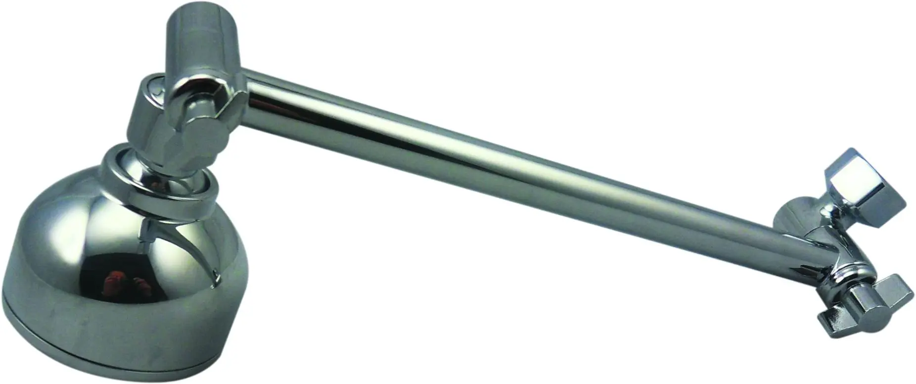 All Directional Shower Arm, Female Thread End To Wall With Male 1/2