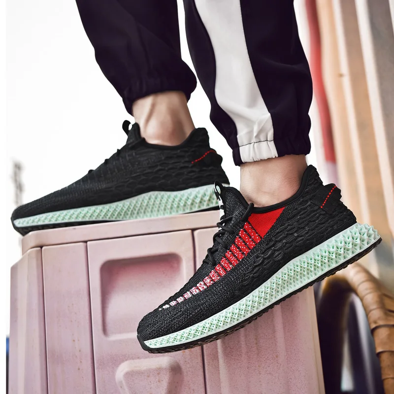 New Brand Men's Running Shoes Breathable Sneaker for Men Lace Up Sports Sneakers Damping Otr Jogging Trainers Zapatillas 9118 New Brand Men's Running Shoes Breathable Sneaker for Men Lace Up Sports Sneakers Damping Otr Jogging Trainers Zapatillas 9118