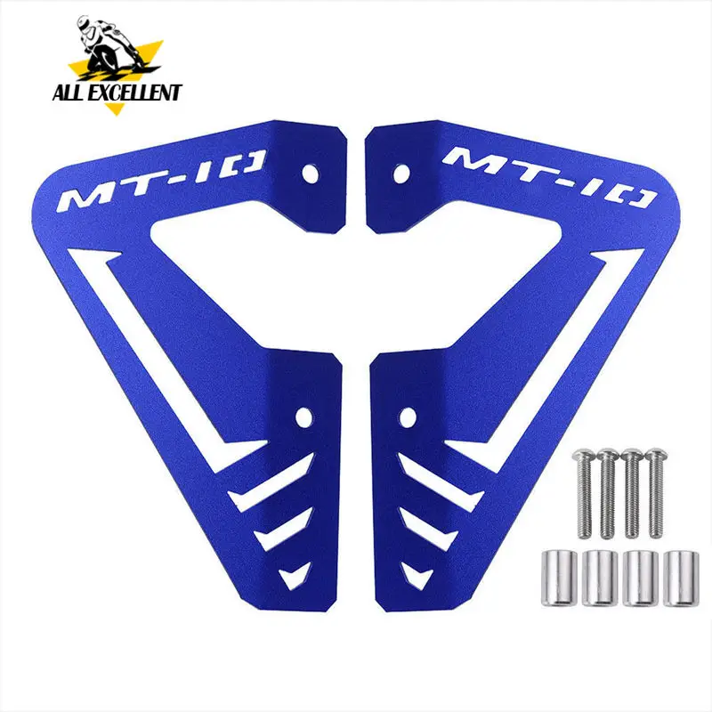 

MT10 FZ10 Accessories Aluminum Radiator Side Plate Panel Cover Guard Protector for Yamaha MT FZ 10 MT10 FZ10 15-16 2015-2016