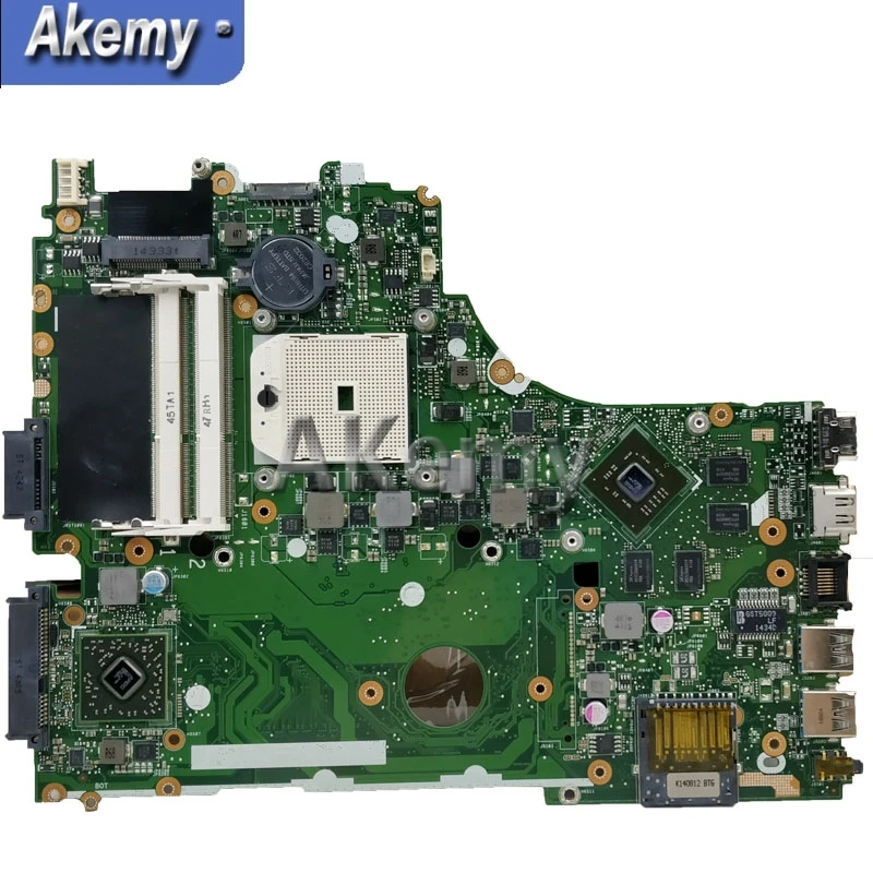 AK K550D X750DP материнская плата для ноутбука For Asus X550DP K550DP X550D K550 X550 тестовая