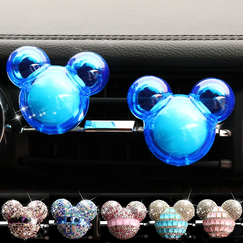 

Car-styling Bling Car Air Freshener Crystal Car Perfumes 100 Original Women parfum Air Conditioning Vent Flavoring In the Car