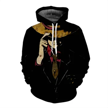 

Harajuku Japan Anime One Piece 3D Print Hoodie Men/Women Cool Streetwear Black Jacket Boys Pullovers Sweatshirts Tops Tracksuits