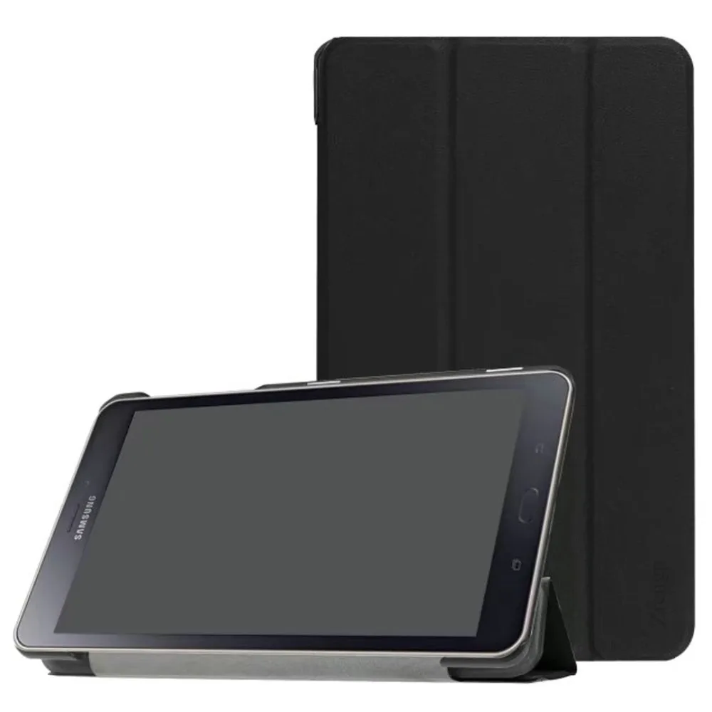 Роскошные Ultra Slim Folio Stand кожаный чехол авто сна/Пробуждение Smart Cover для samsung Galaxy Tab 8,0 SM-T380/T385 2017 выпуска