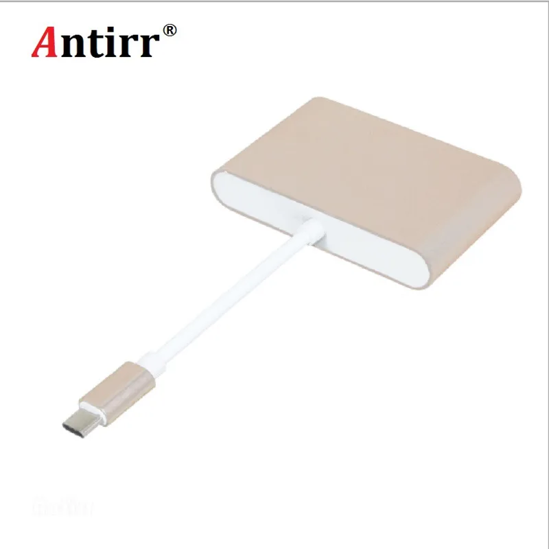 USB C HUB to HDMI VGA 3.5mm Audio Ports for MacBook Pro/Pixel/HP /Asus ZenBook 3/LG V20/Nexus 6P 5X/HTC and TV Video Converter
USB C HUB to HDMI VGA 3.5mm Audio Ports for MacBook Pro/Pixel/HP /Asus ZenBook 3/LG V20/Nexus 6P 5X/HTC and TV Video Converter