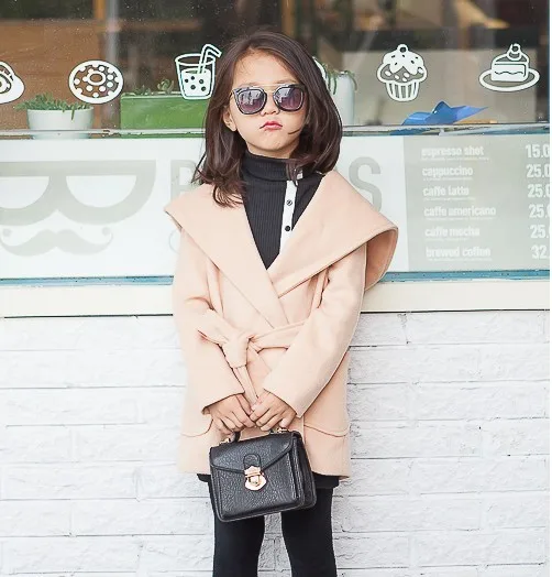 

Spring Autumn Cotton Solid Color Girls Jackets Baby Girl Clothes Outerwear