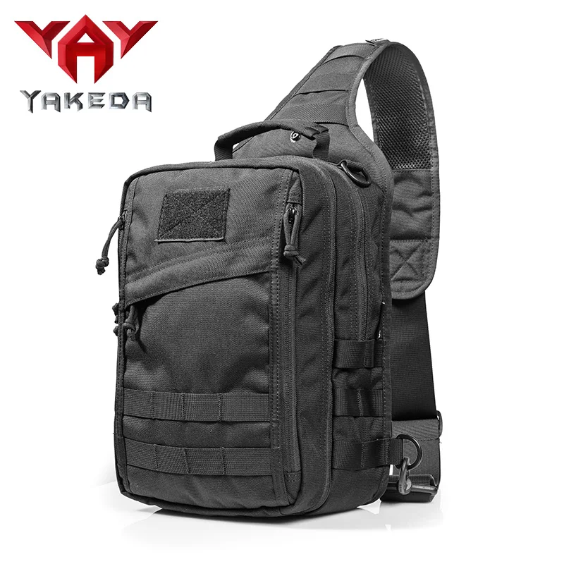 YAKEDA Nylon Tactical sling bag Cross Body Gun Backpack design for handgun move quickly KF 088 ...