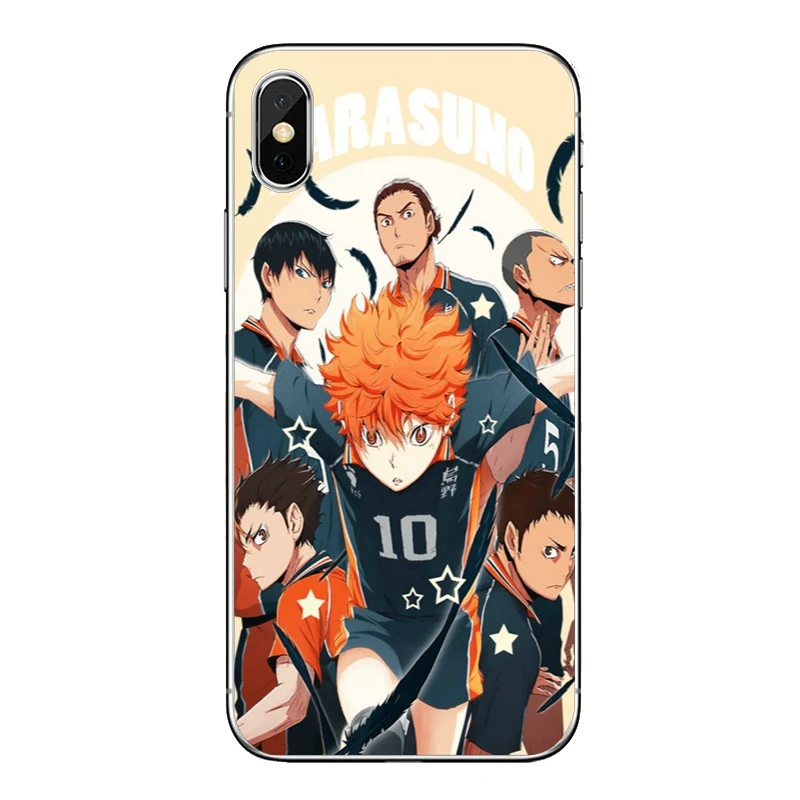 Волейбольный Аниме haikyuu для samsung Galaxy J8 J6 J5 J4 J3 J2 Plus Prime pro чехол мягкий чехол для телефона чехол s - Цвет: anime-haikyuu-A-03