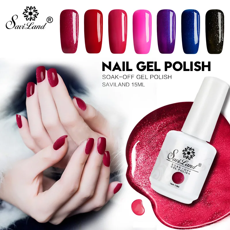 241 50 De Réductionsaviland 1 Pièces Gel Semi Permanent Vernis à Ongles 3d Professionnel Paillettes Imbiber Uv Led Gel Laque 58 Couleurs