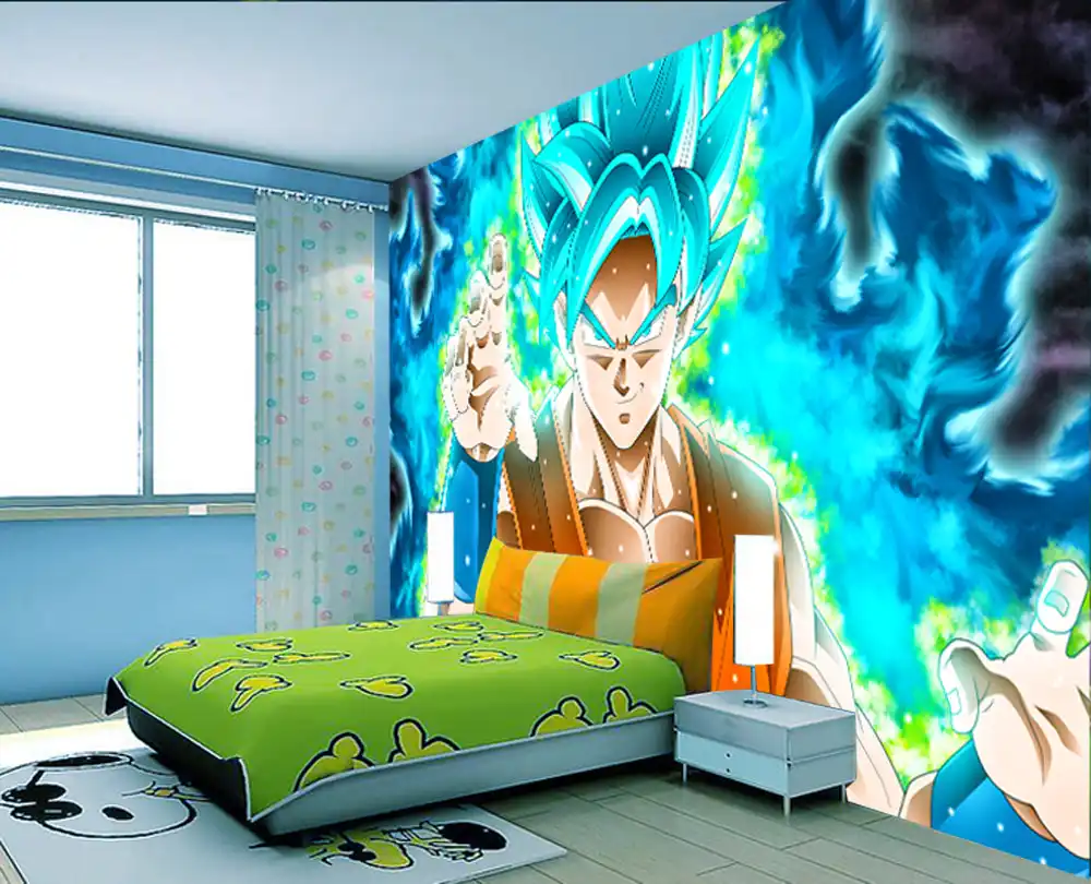 Dragon Ball Super Wallpaper Japanese Anime 3d Wall Mural Goku Dragon Ball Super Wallpaper Japanese Anime 3d Wall Mural Goku