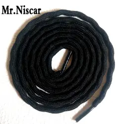 Mr. niscar/5 пара 120 см 140 см 160 см черные круглые шнурки практические сильный Высокое качество альпинизм шнурке Шнурки