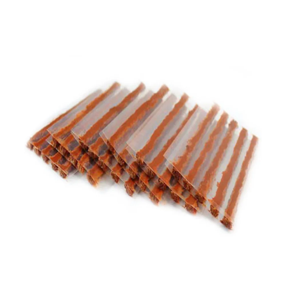 

New Car Tire Repair Scooter Bike Automobile Motorcycle Rubber Strips Tire Repair Sealer Tire Reparing 25pcs/lot 100*6mm