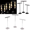 JAVRICK 3 Pcs Alloy Earrings Display T-Shape Stand Showcase Jewelry Organizer Holder NEW ► Photo 2/6