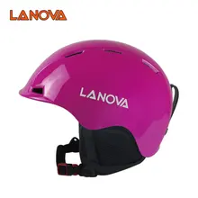 LANOVA бренд лыжный шлем интегрально-Формованный Женский шлем для сноуборда, катания на коньках, скейтборда, катания на лыжах