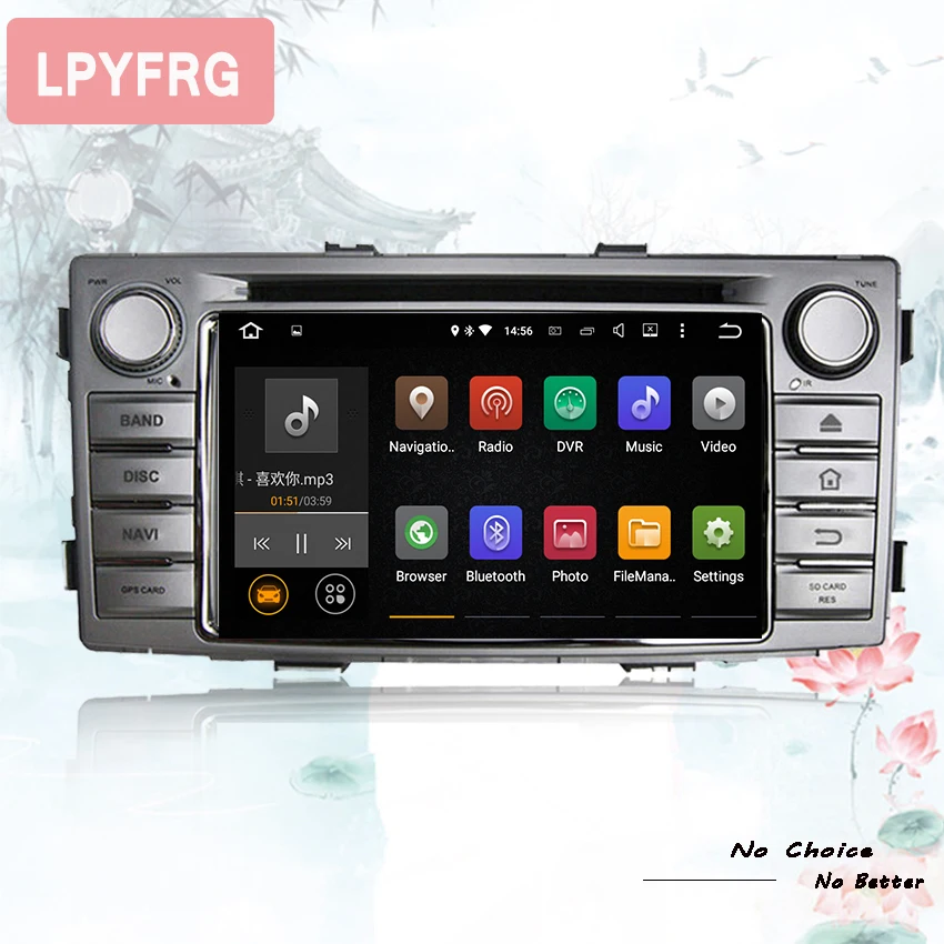 

Auto Android 9.0 4G RAM For Toyota Hilux 2012~2015 Car Radio Audio Video Multimedia DVD Player WIFI DVR GPS Navigation Head Unit