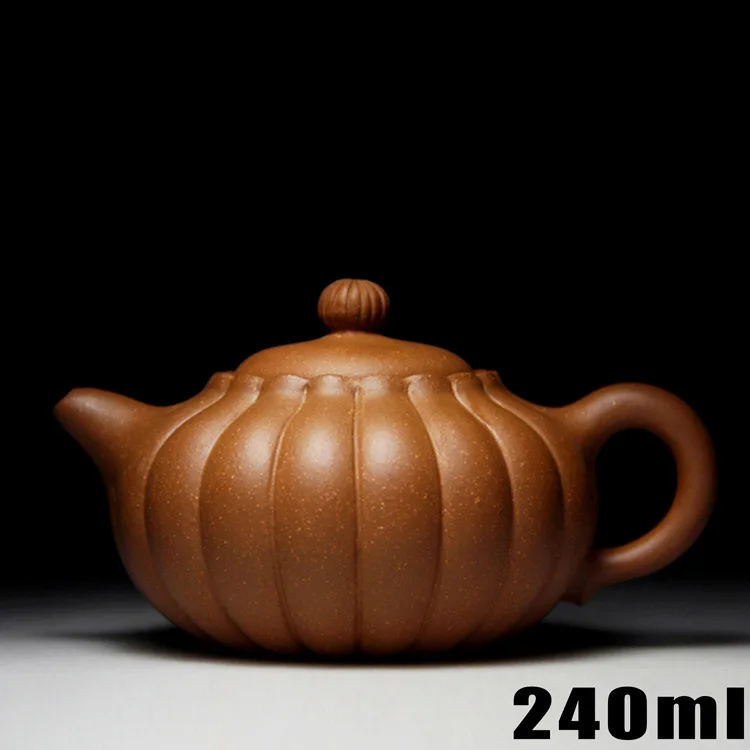 Authentic Teapot Yixing Teapots 240ml Ceramic Purple Clay Tea Pot